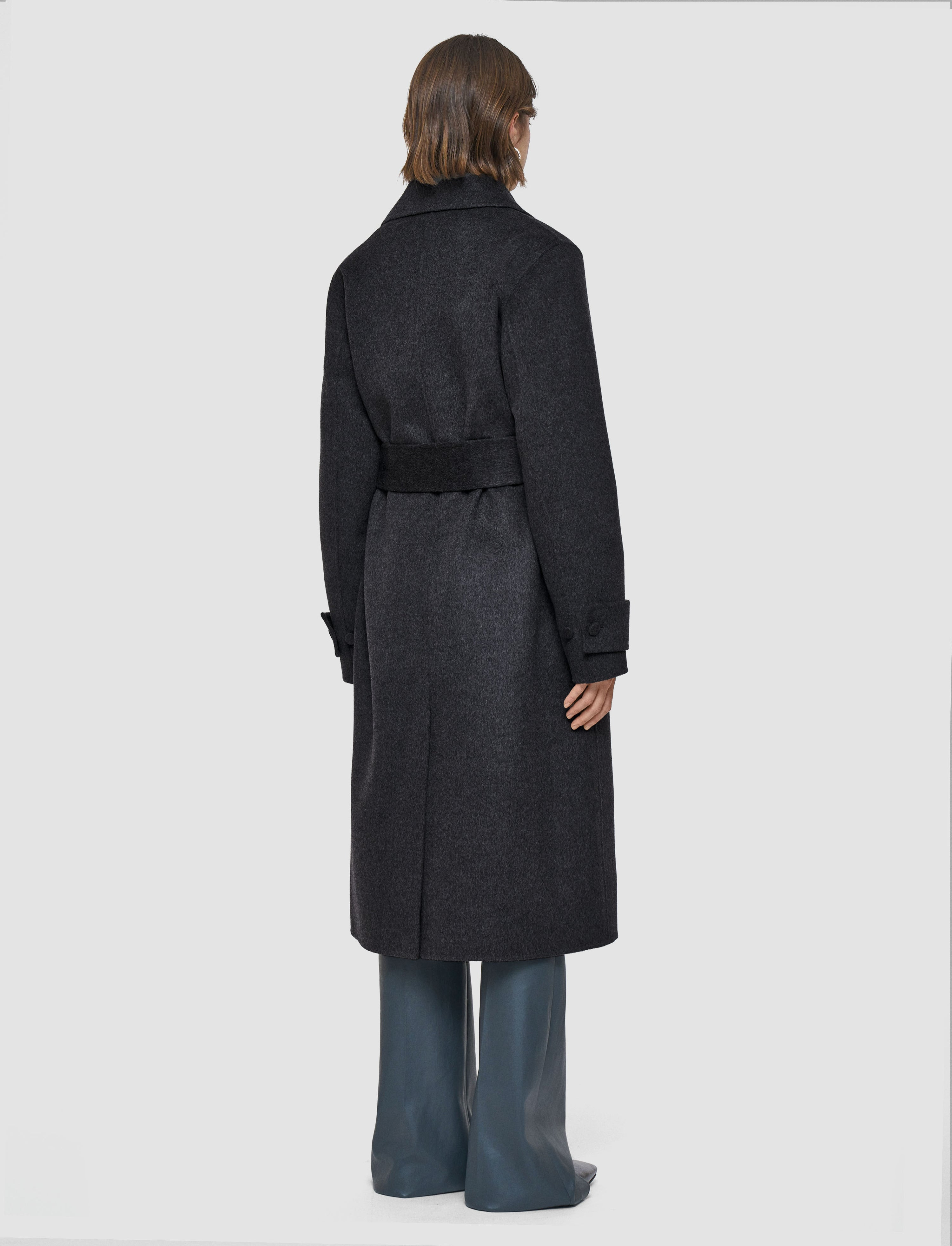 Arline Double Face Cashmere Coat - 3