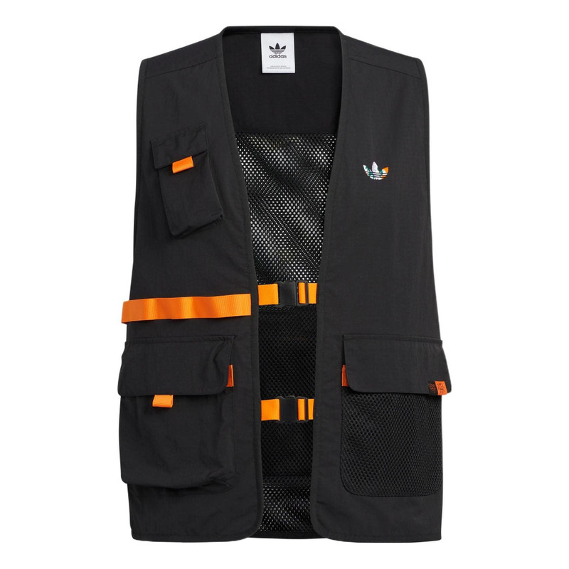 adidas Originals Kentaro Okawara Vests 'Black Orange' HR6441 1