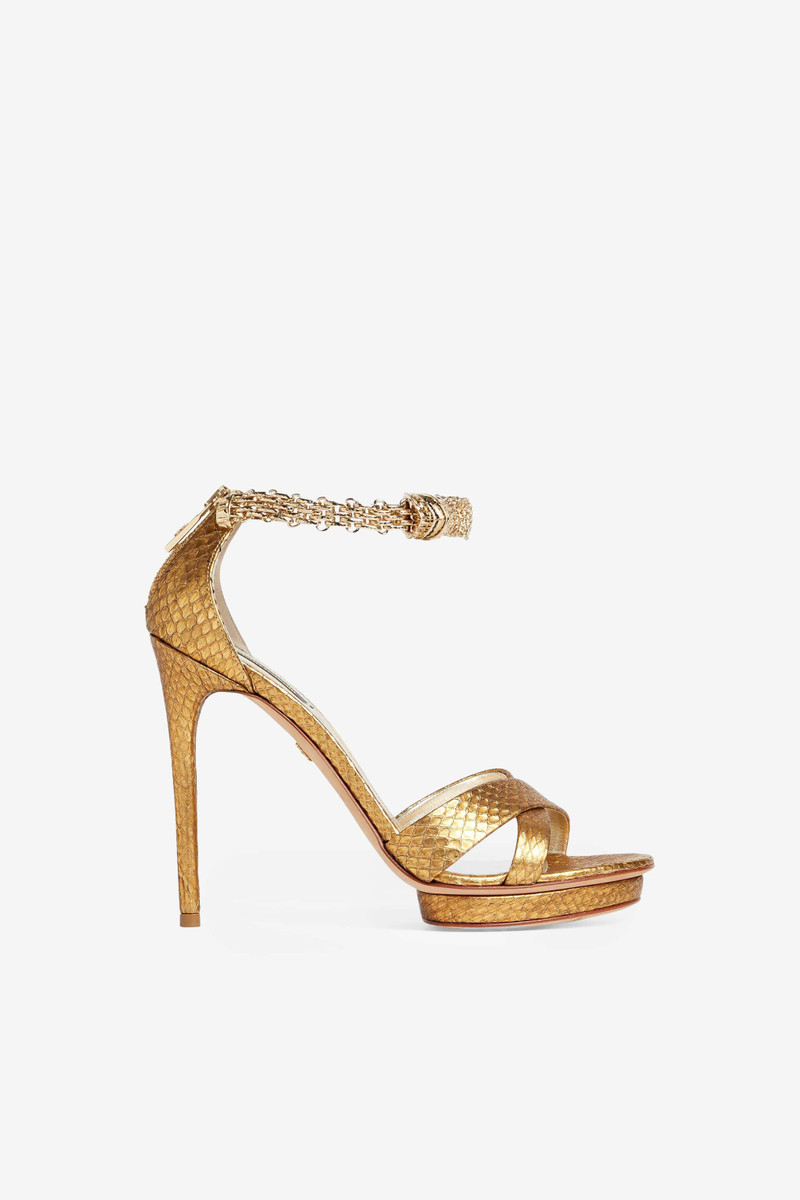 Jewel panther sandals 1