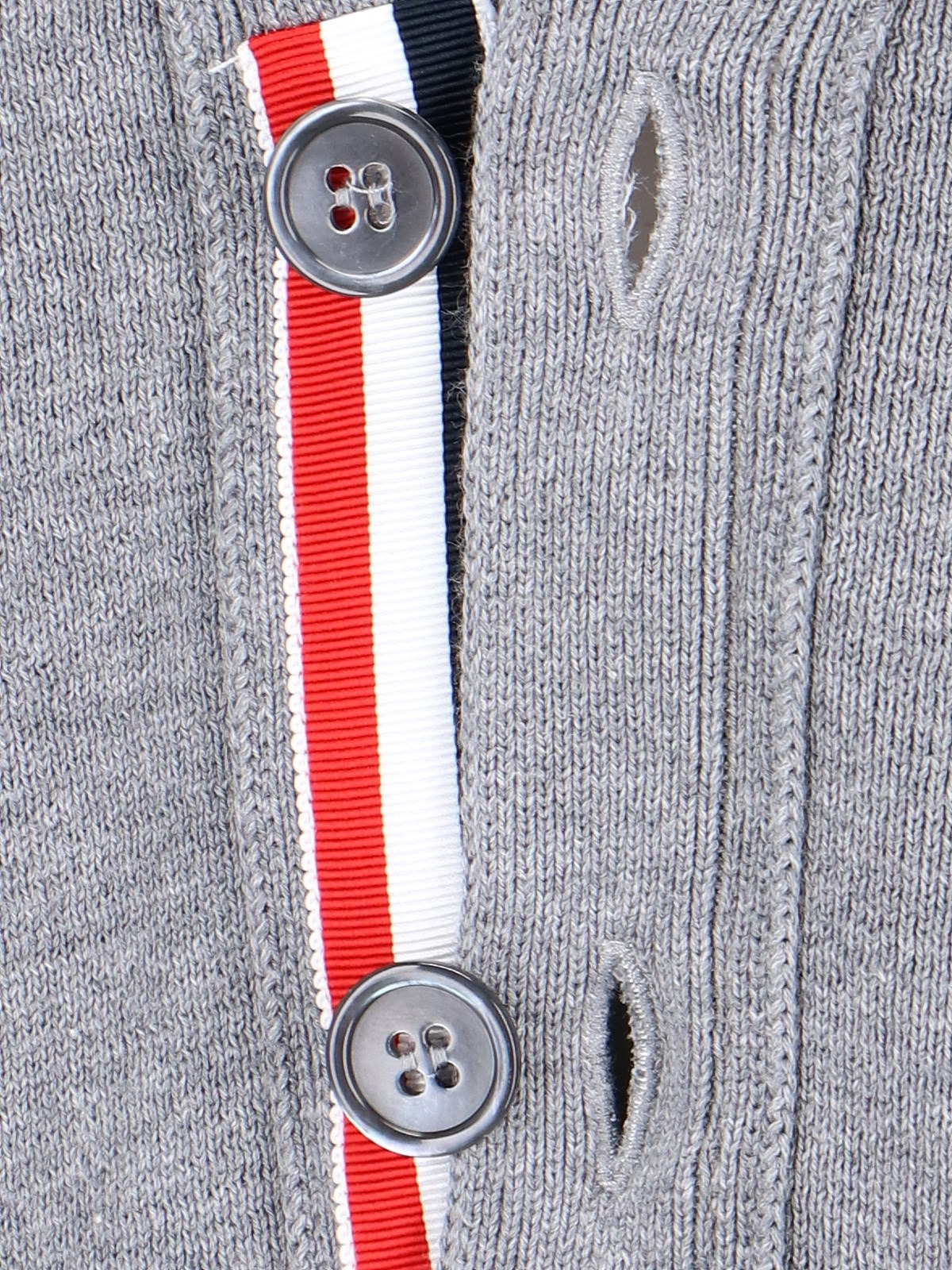 TRICOLOR DETAIL CARDIGAN - 5