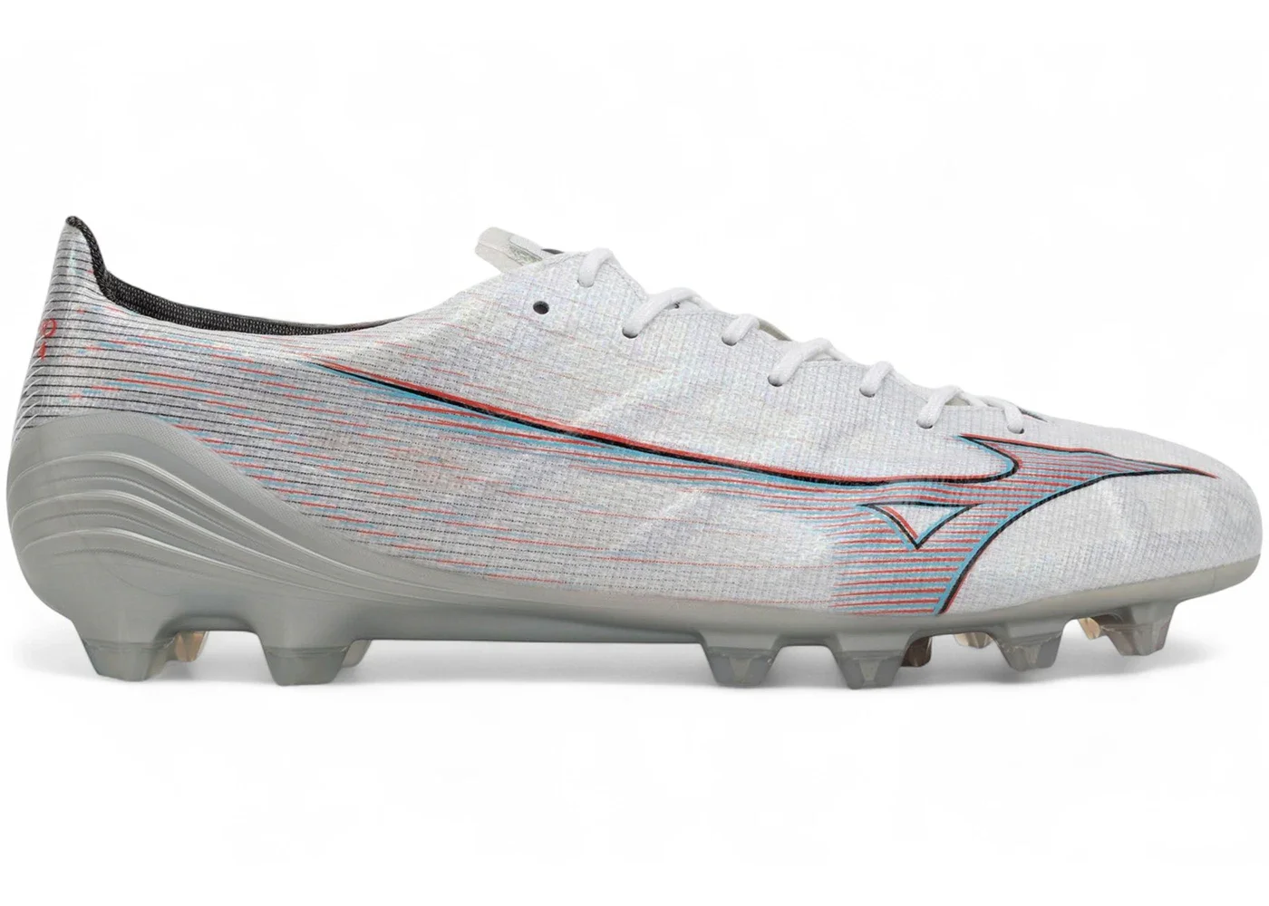 Mizuno Alpha Japan MD White Ignition Red - 1