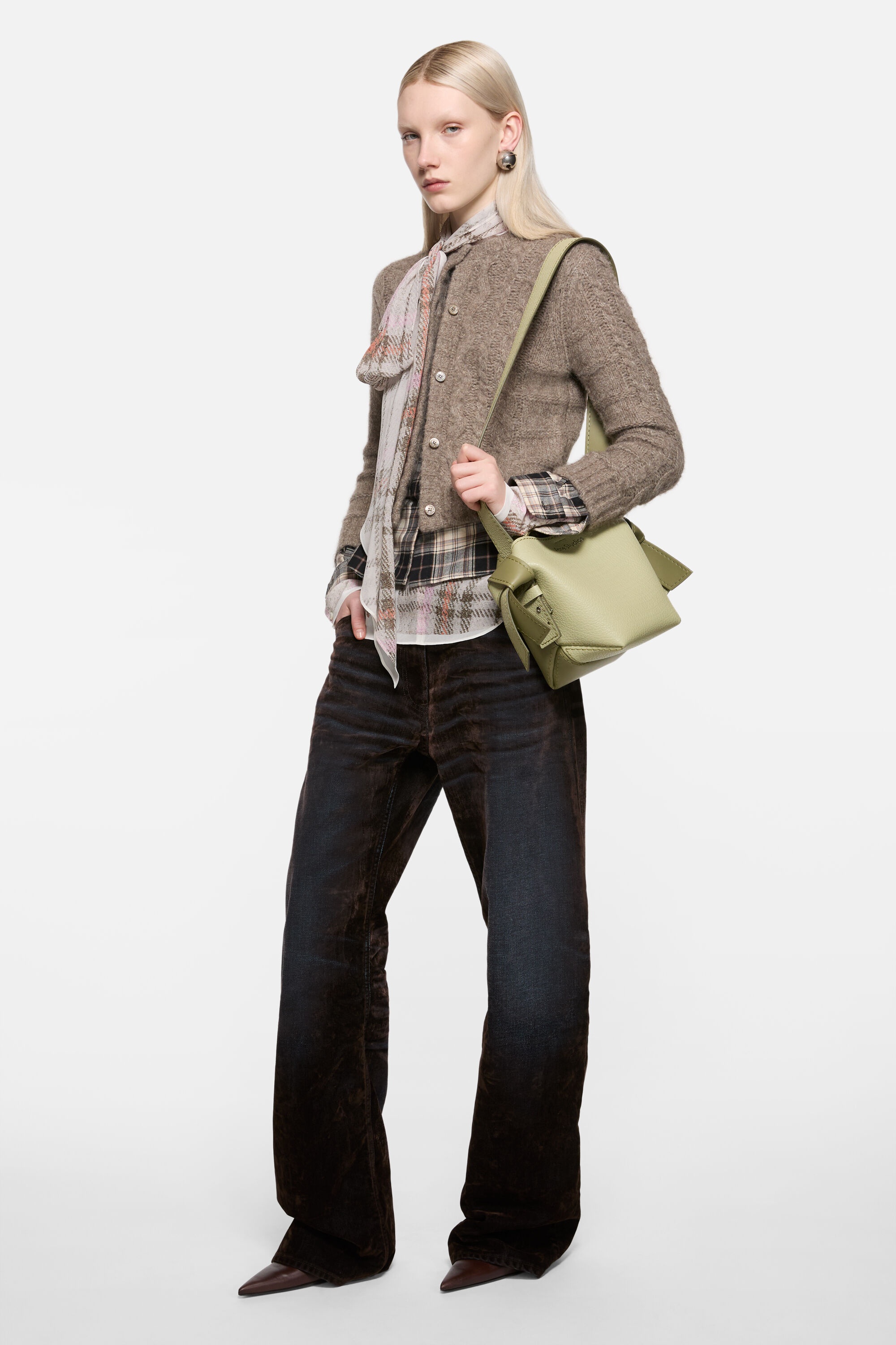 Musubi mini shoulder bag - Sage green/herb green - 2