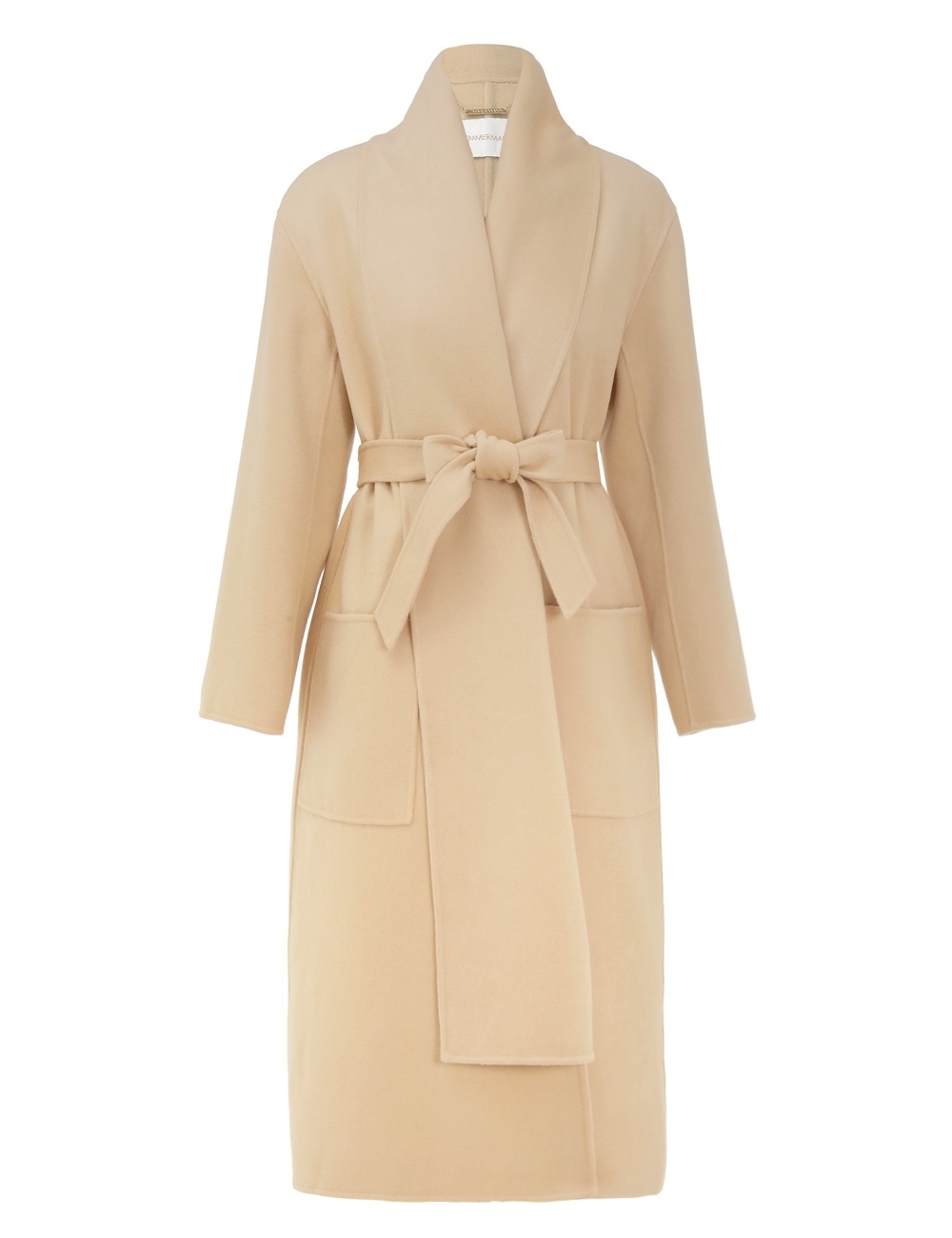 ILLUSTRATION NECKSCARF COAT - 1