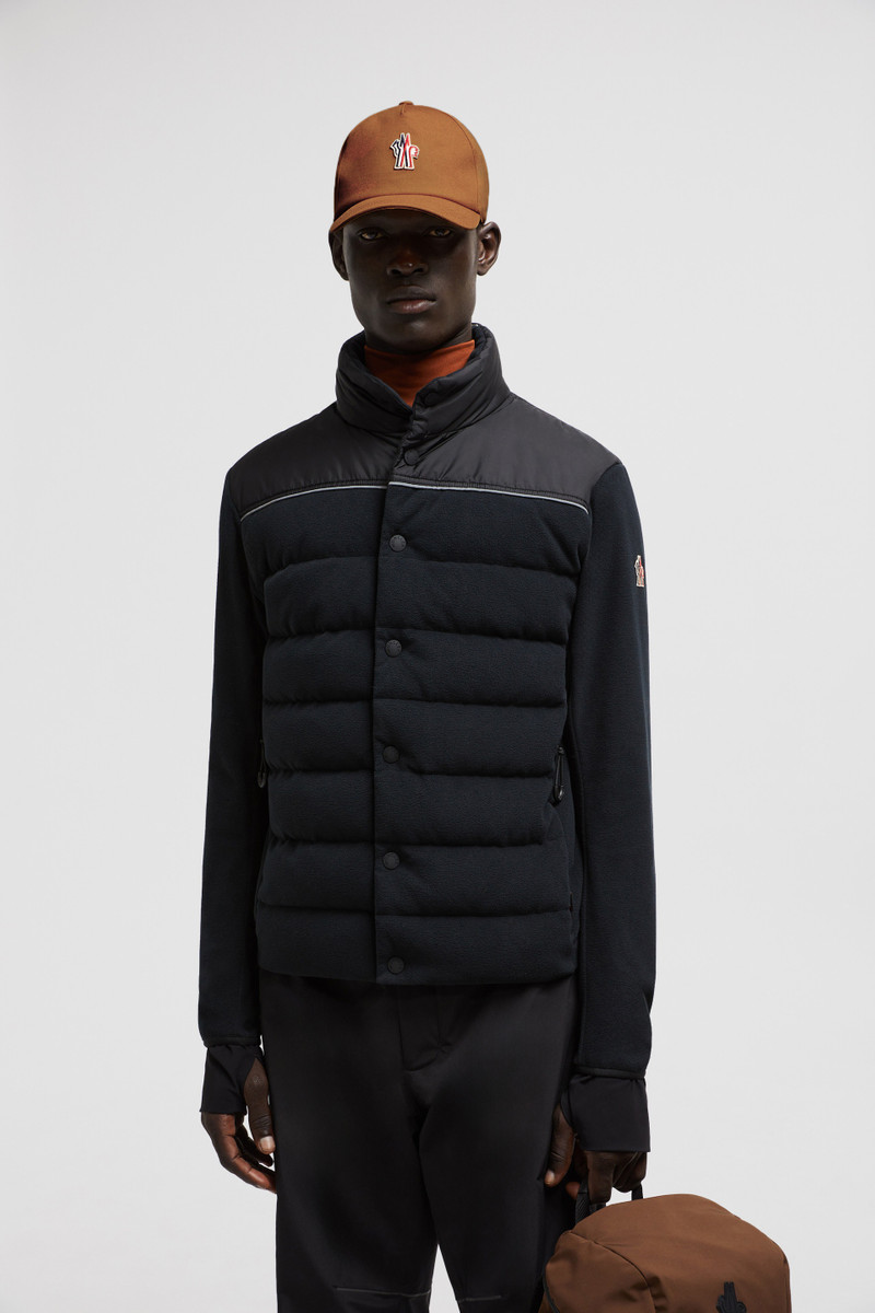 Moncler Grenoble Padded Zip-Up Cardigan outlook