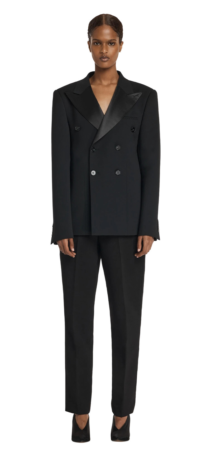 MASON TAILORED JACKET BLACK WOOL 3