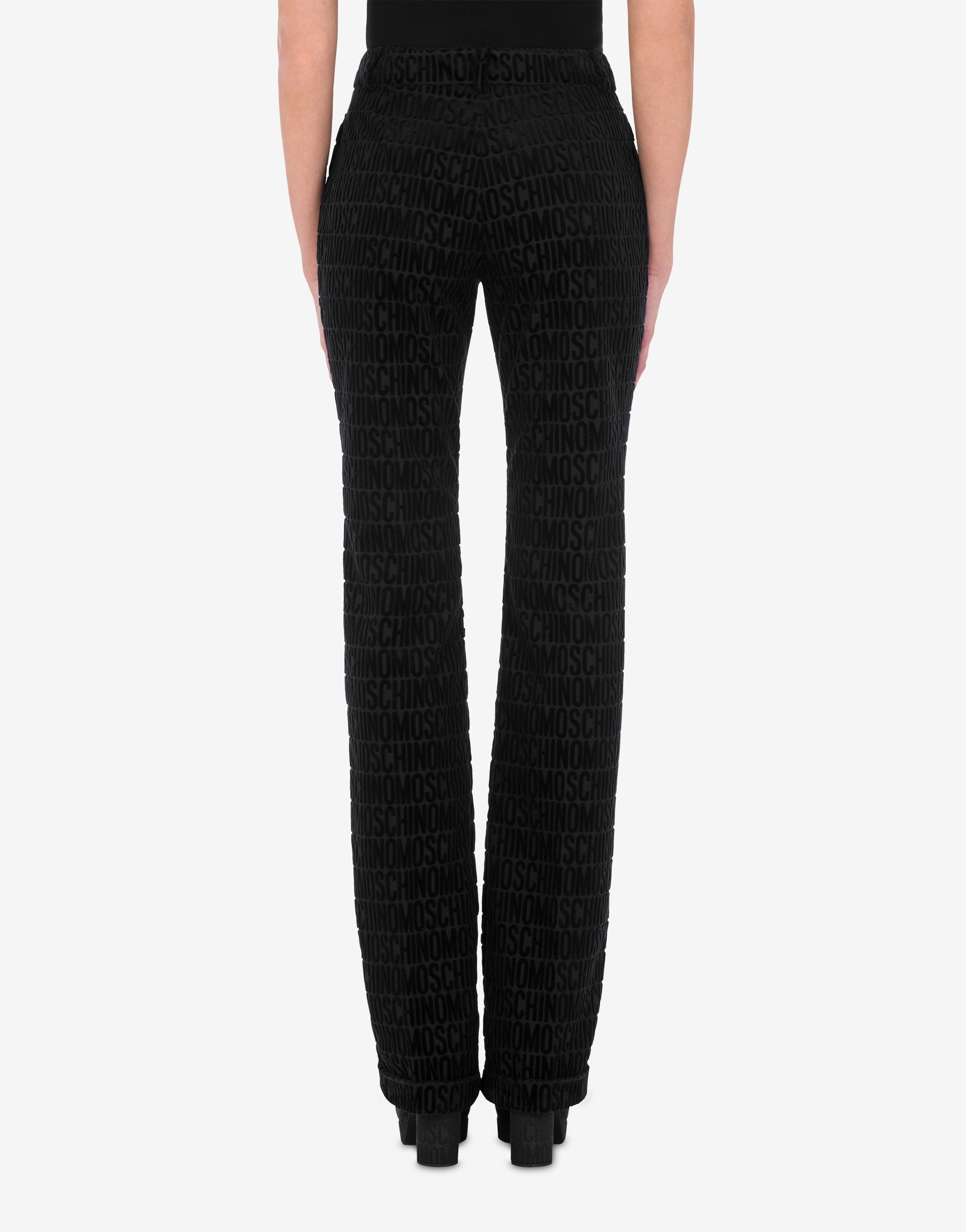 ALLOVER LOGO TROUSERS - 3