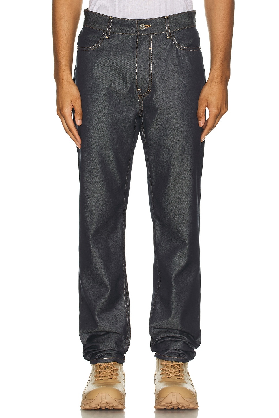 Skinny Straight Fit Trousers - 4