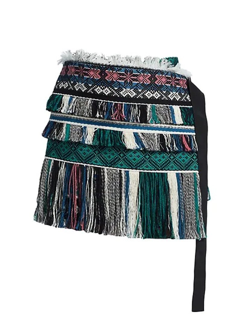 Multicolor Cotton Skort - 1