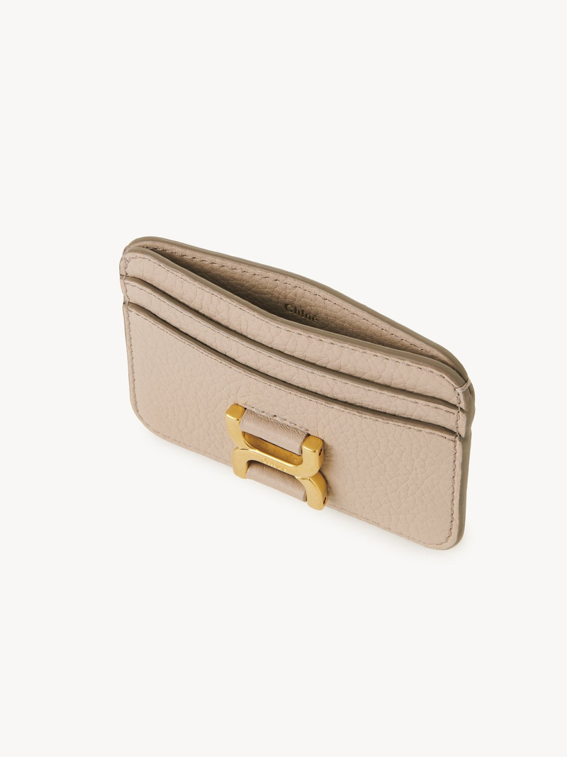 MARCIE CARD HOLDER IN GRAINED LEATHER 3