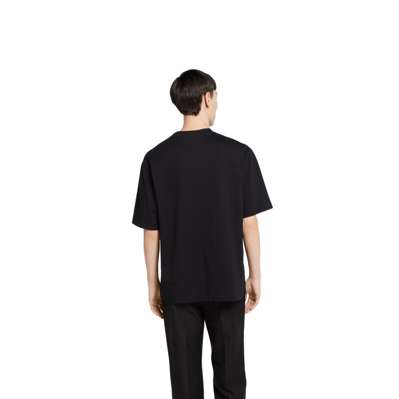 Printed cotton jersey T-shirt 4