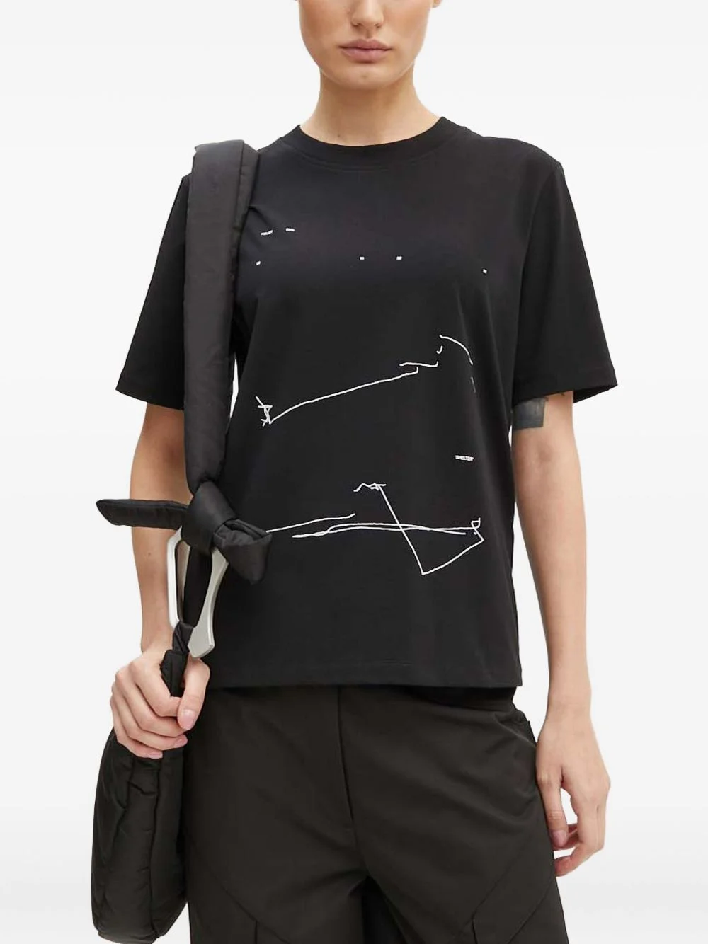 graphic-print short-sleeve T-shirt - 1