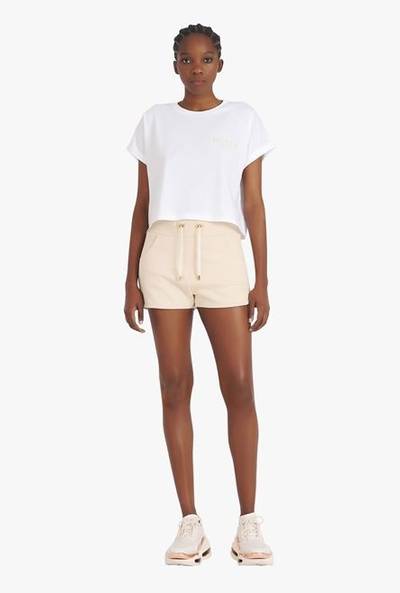 Balmain Exclusive - Beige cotton shorts outlook