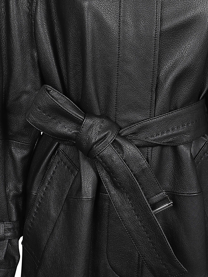 Leather trench coat 3