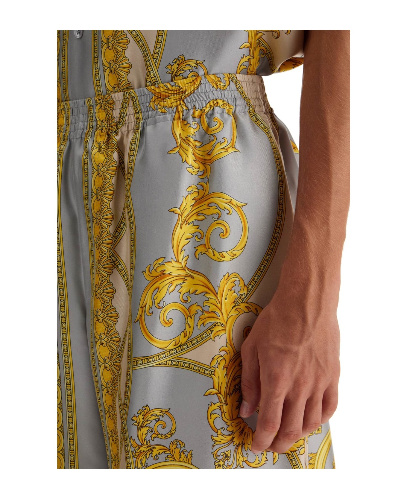Silk Bermuda Shorts 'cup Of - 4