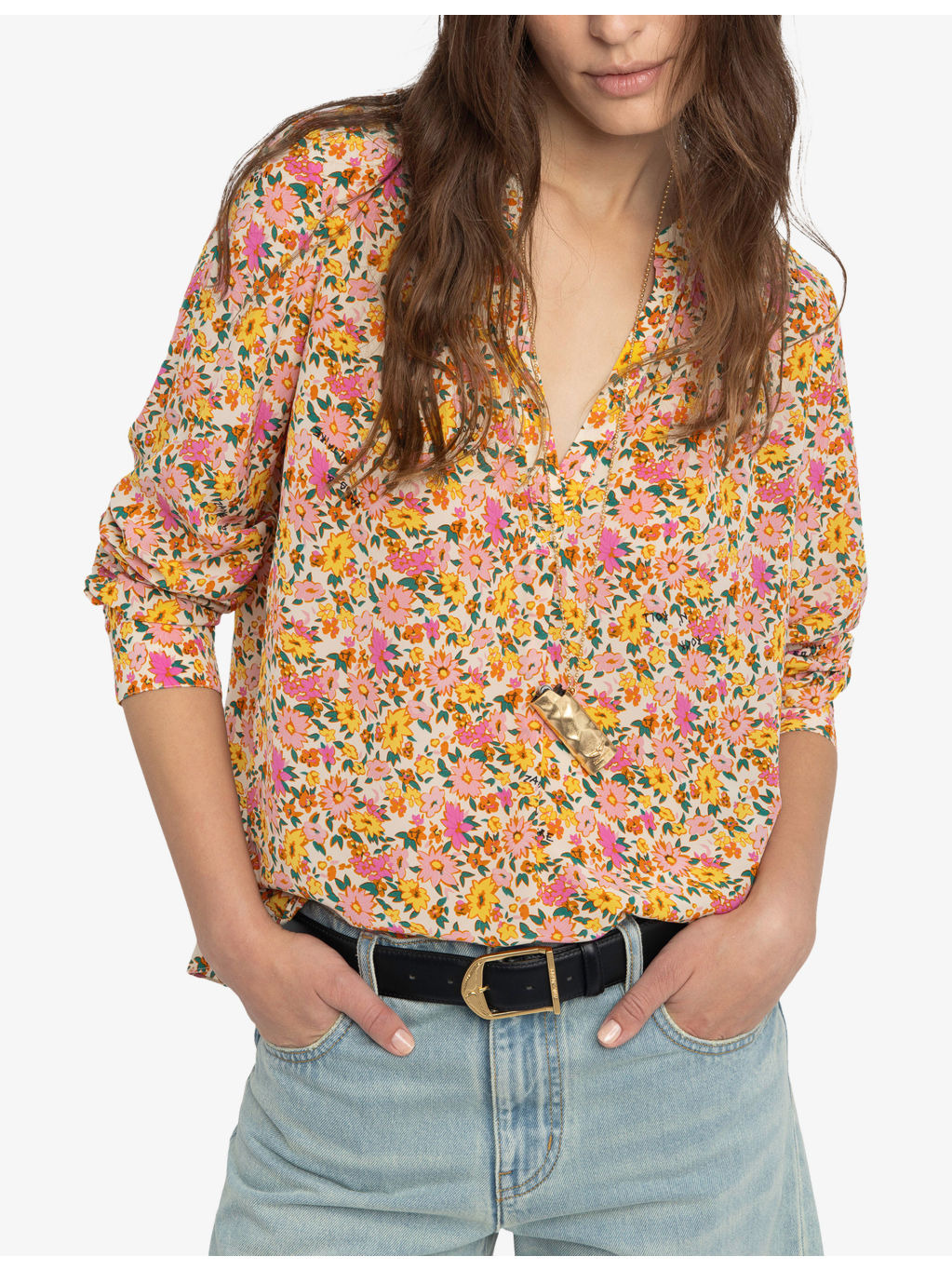 Tink Floral-Print Woven Top - 5
