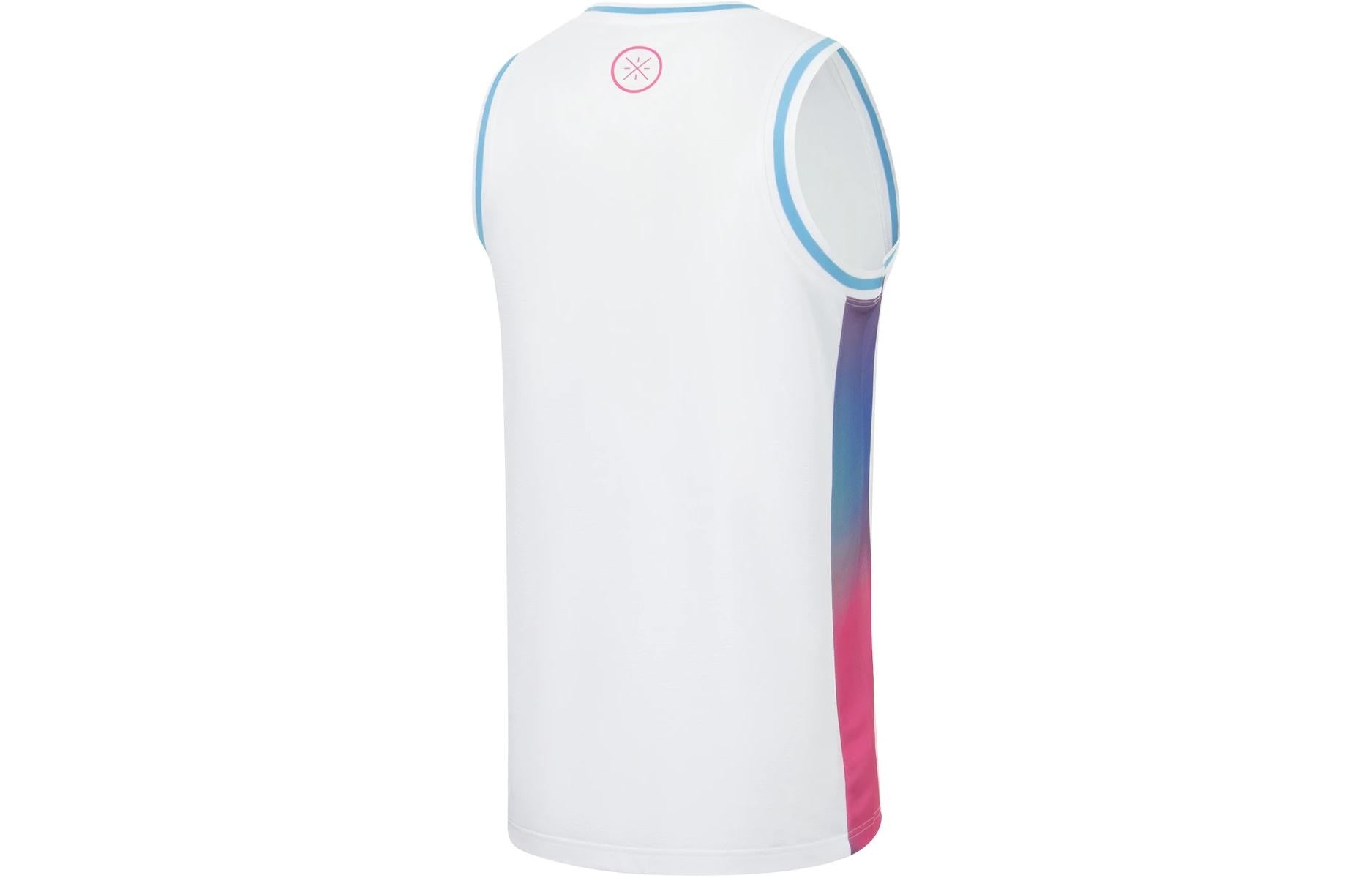 Li-Ning Way Of Wade Graphic Basketball Jersey 'White' AAYT051-4 - 2
