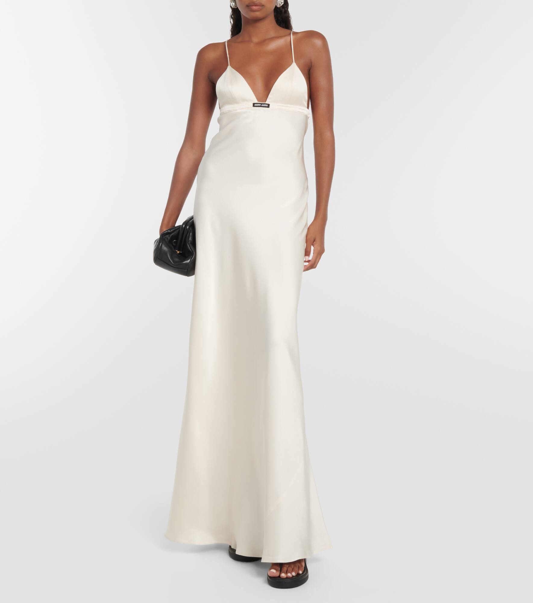 Satin gown - 2