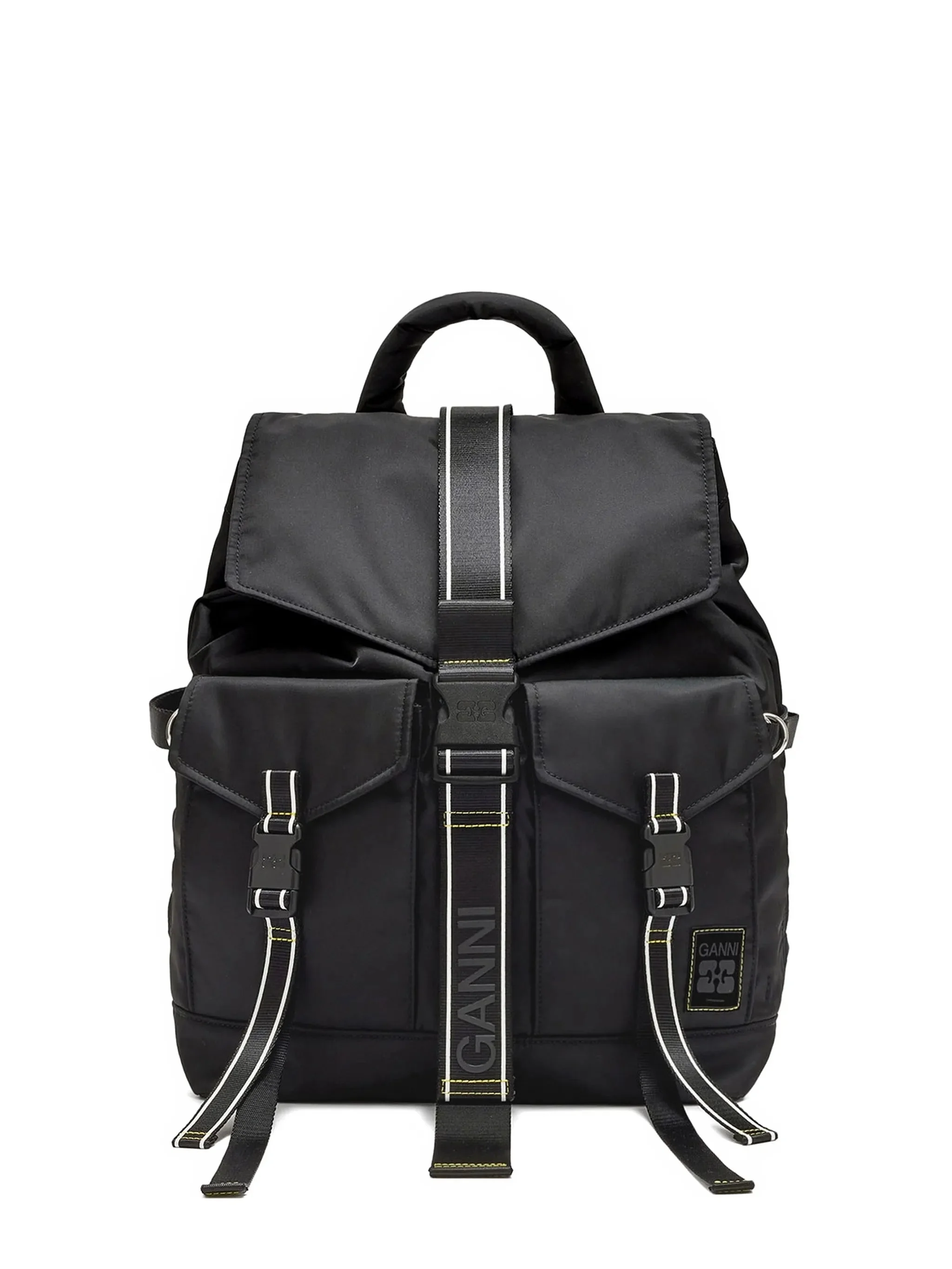 Ganni Re-Tech Buckled Backpack - 1