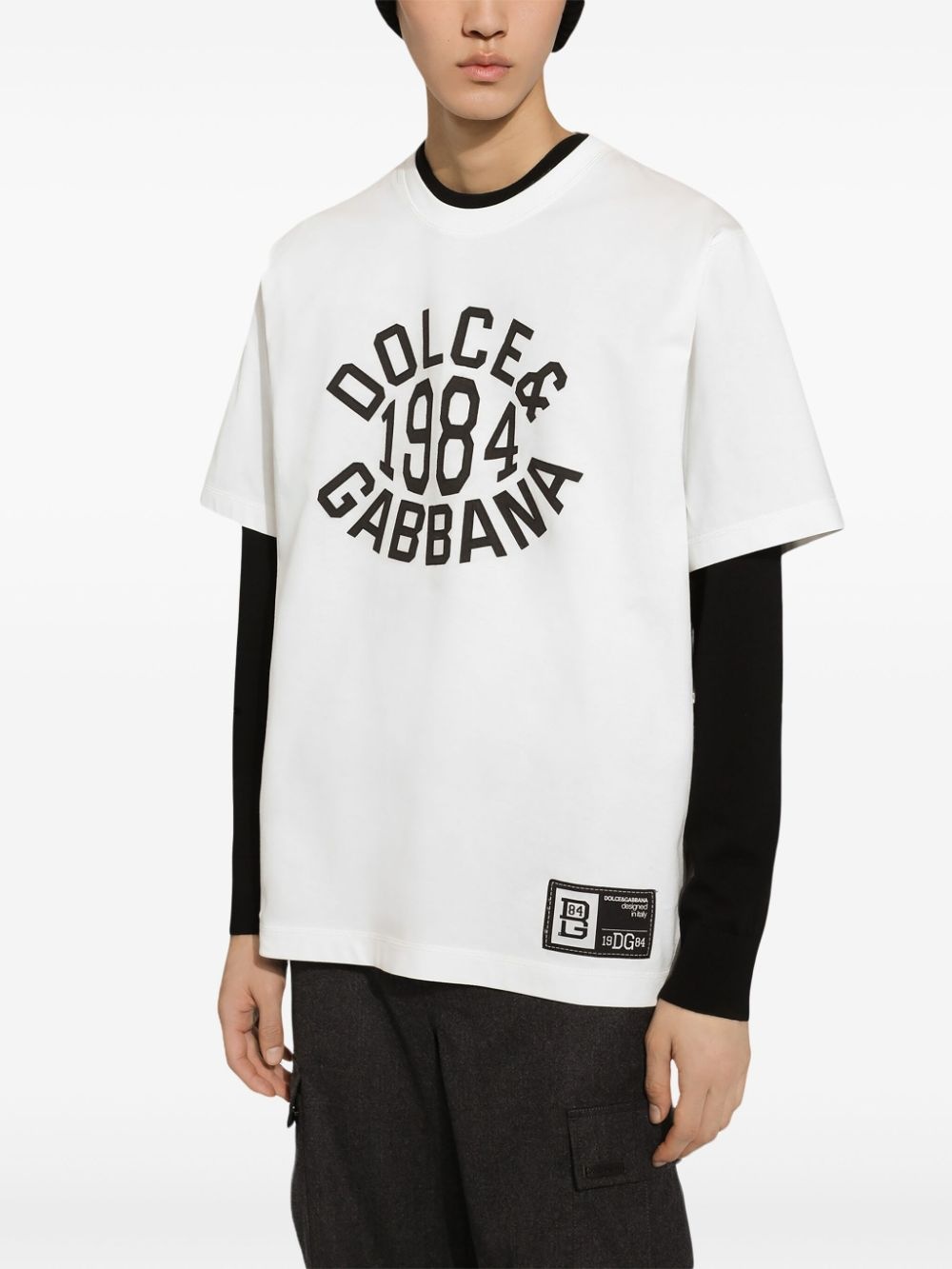 logo-print T-shirt - 5
