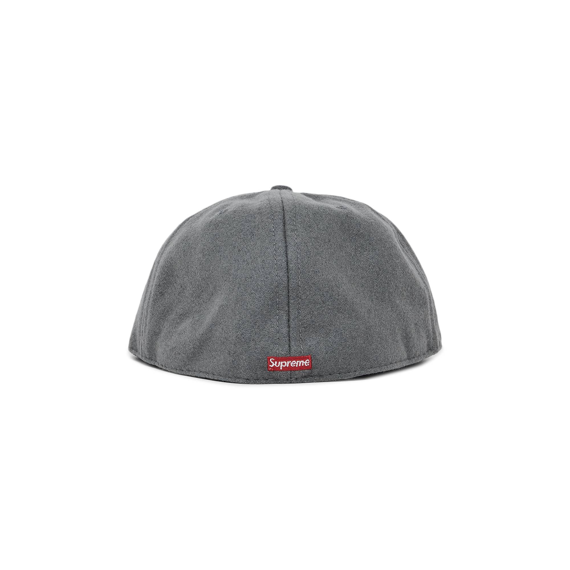 Supreme x Ebbets S Logo Fitted 6-Panel 'Grey' - 4