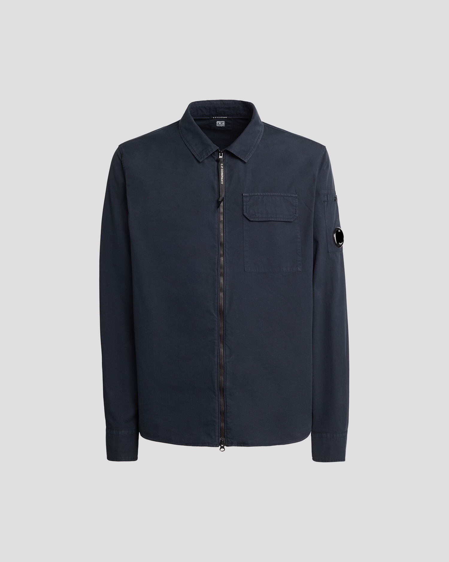 Gabardine Zipped Shirt - 1