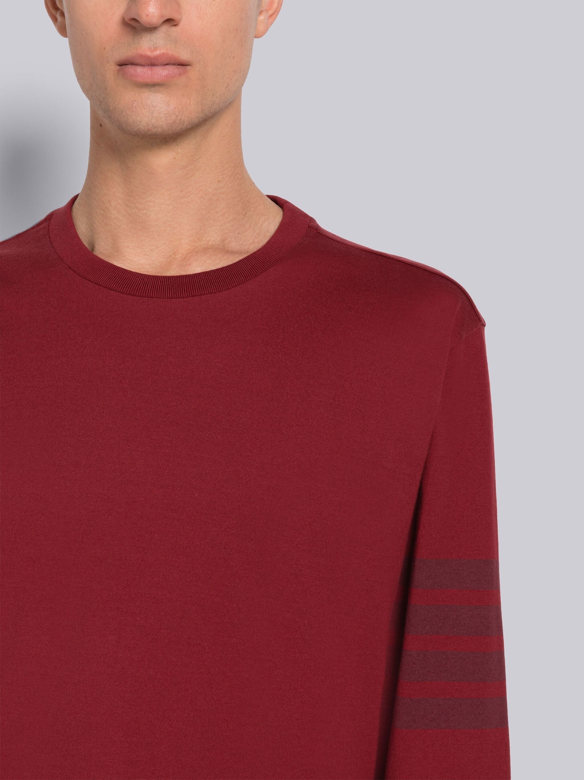 MIDWEIGHT JERSEY 4-BAR LONG SLEEVE RUGBY TEE - 5