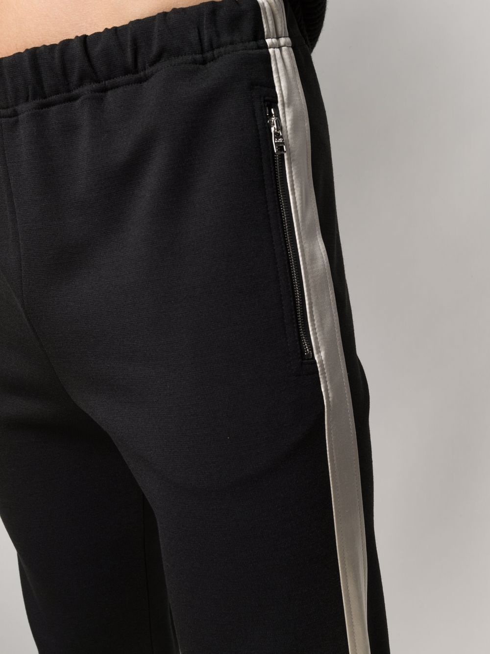 side-stripe track pants - 5