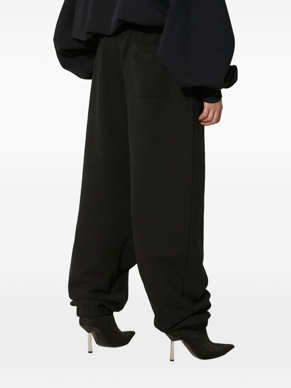 elastic-ankle track pants - 3