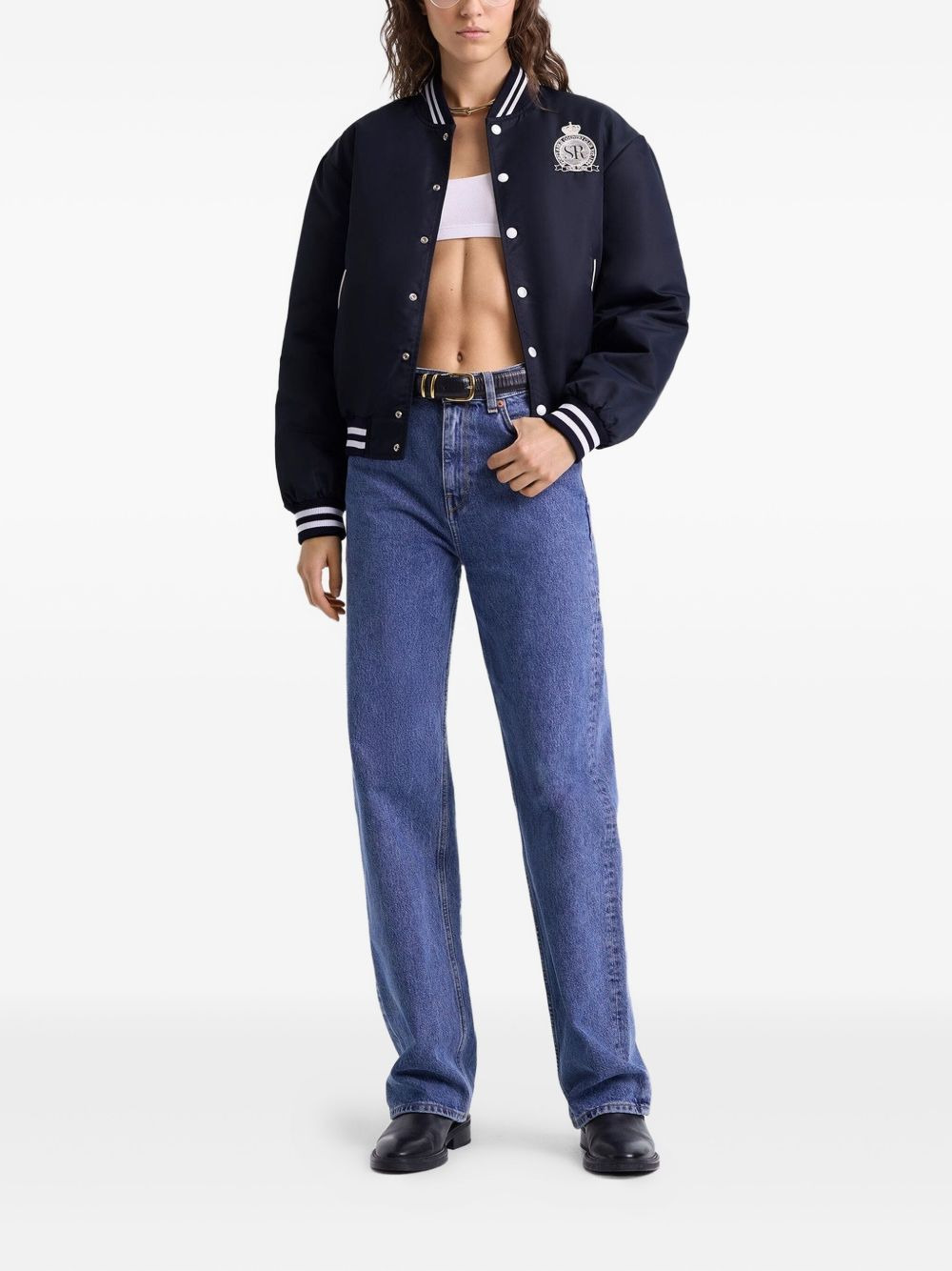 Royal Club embroidered bomber jacket - 2