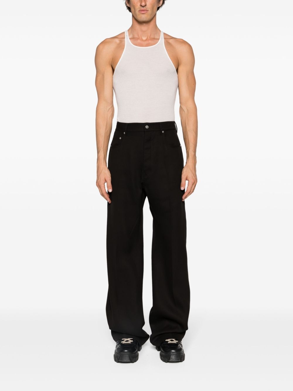 Geth wide-leg tailored trousers - 2