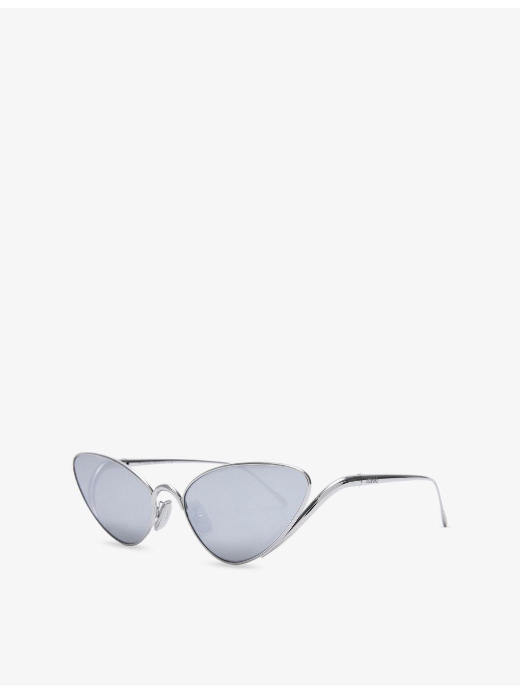 G737LIGX02 Cat-Eye Frame Metal Sunglasses - 2