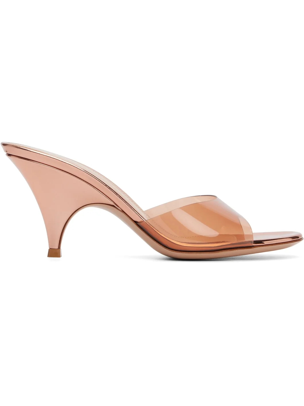 Pink Sofia Mule 70 Heeled Sandals - 1