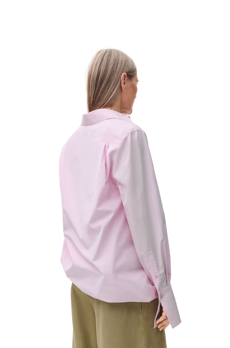 Belted shirt in cotton 4