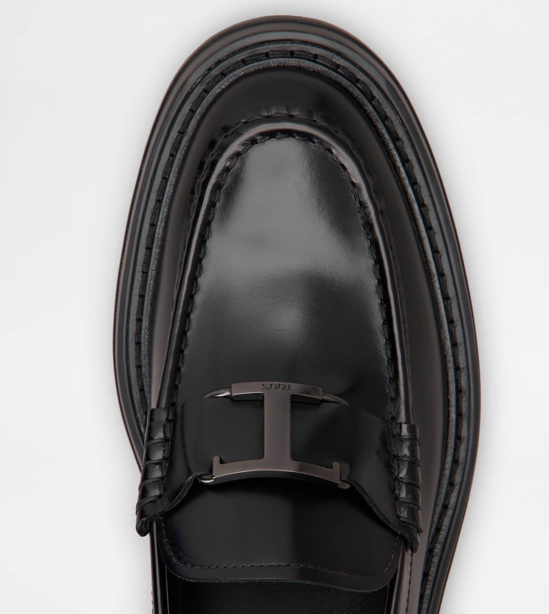 T TIMELESS LOAFERS IN LEATHER - BLACK - 5