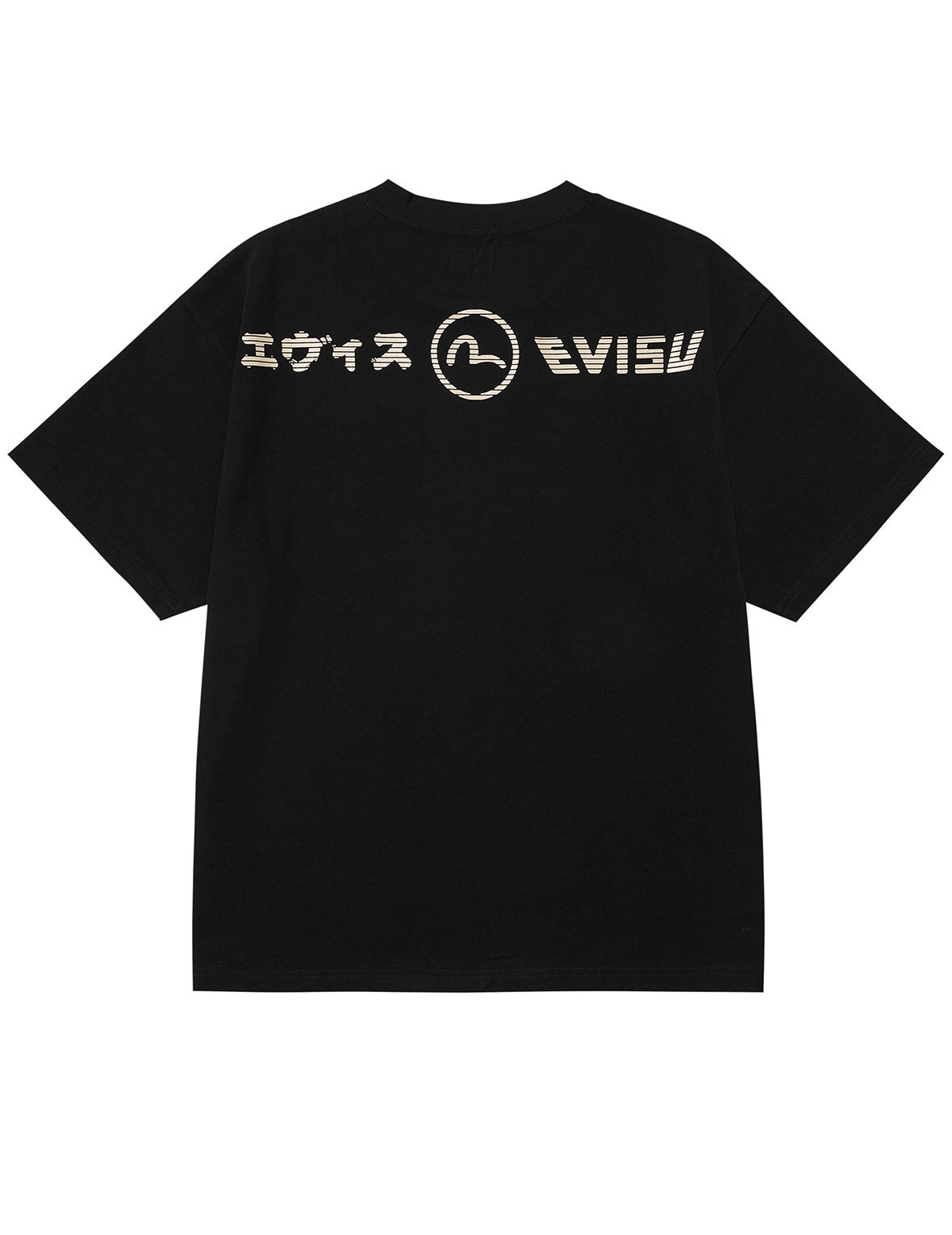 Lion Dance and Mountain Embroidery Relax Fit T-Shirt - 2
