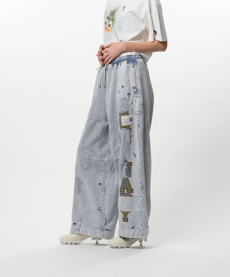 Bleached Repair Sweat Pants 10