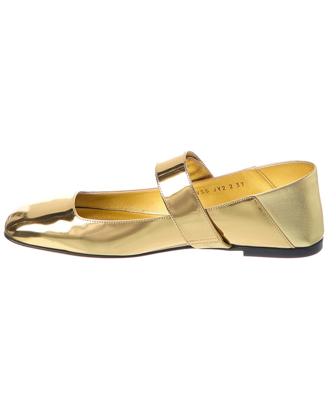 Valentino VLogo Locker Mary Jane Leather Ballerina Flat - 2