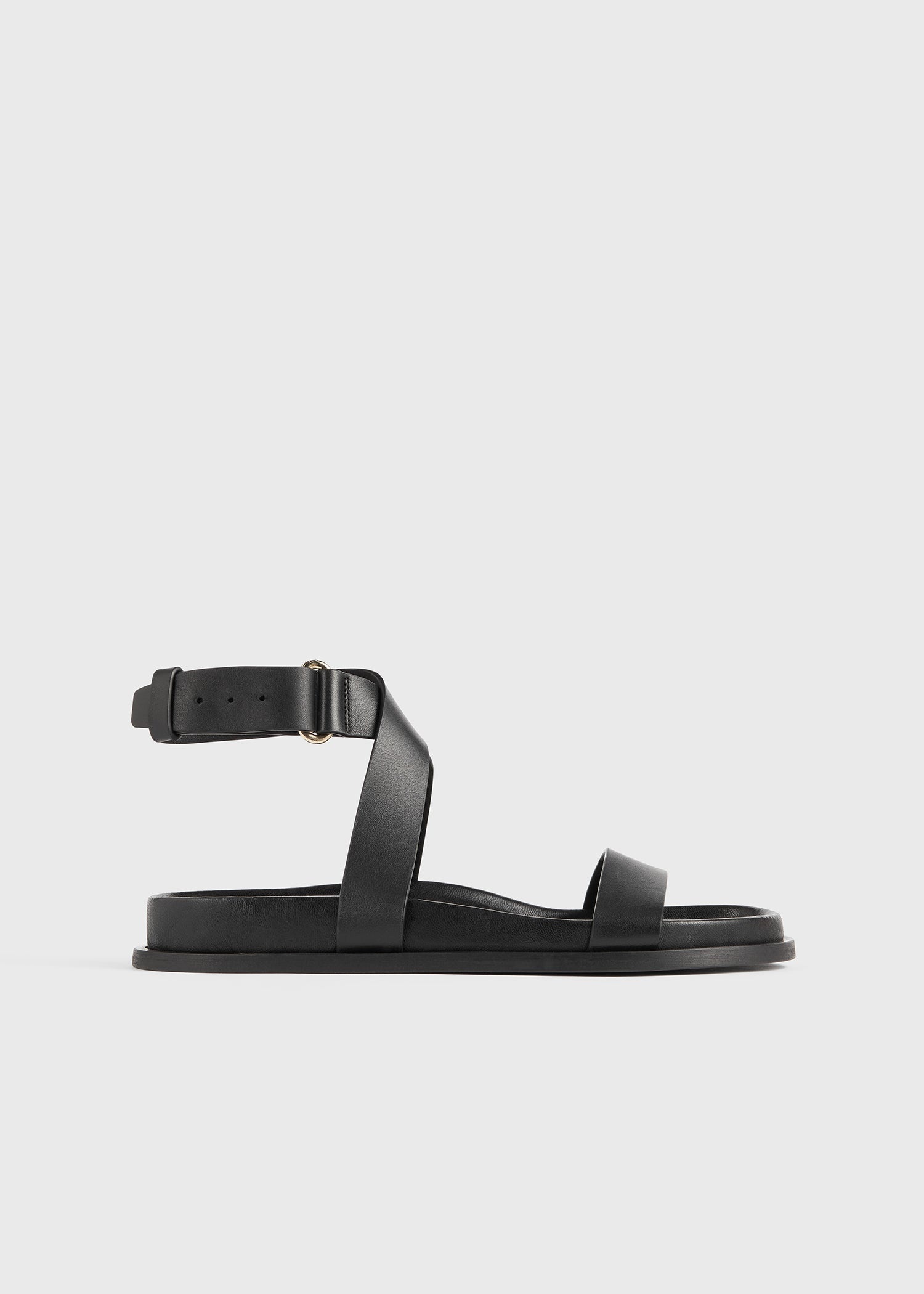 The Leather Chunky Sandal black - 6