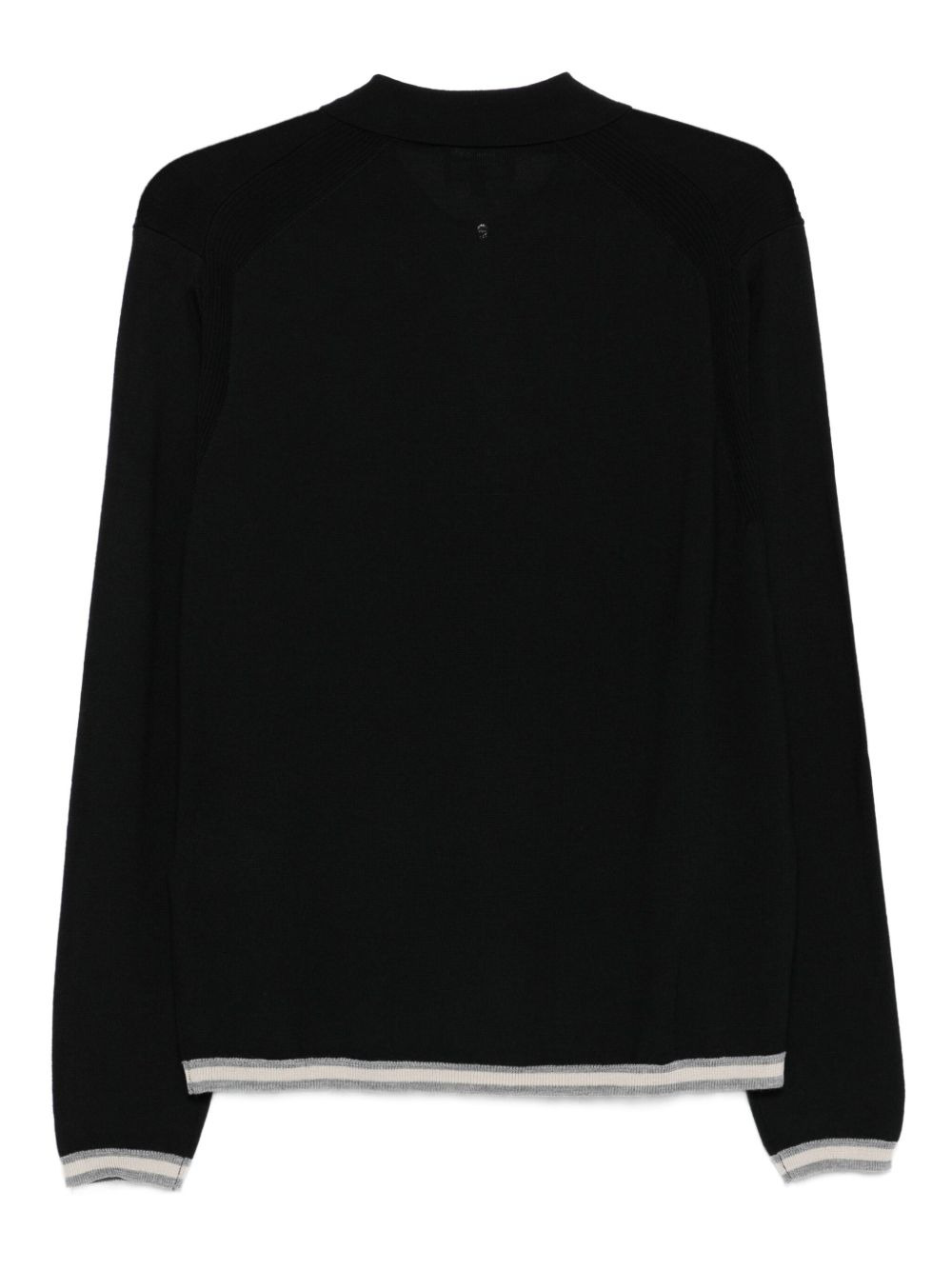 half-zip wool polo shirt - 2