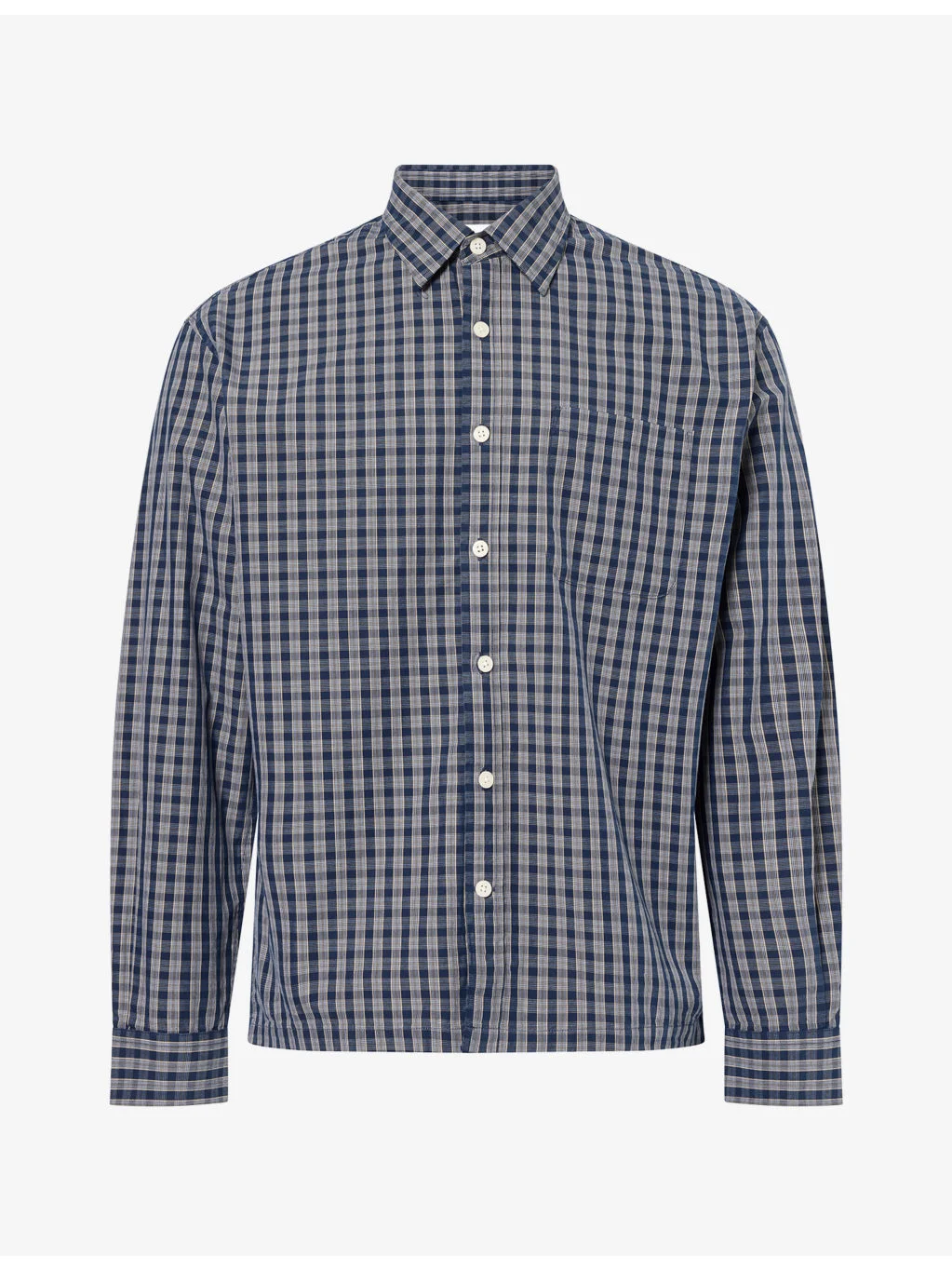Deon Check Cotton Shirt - 1
