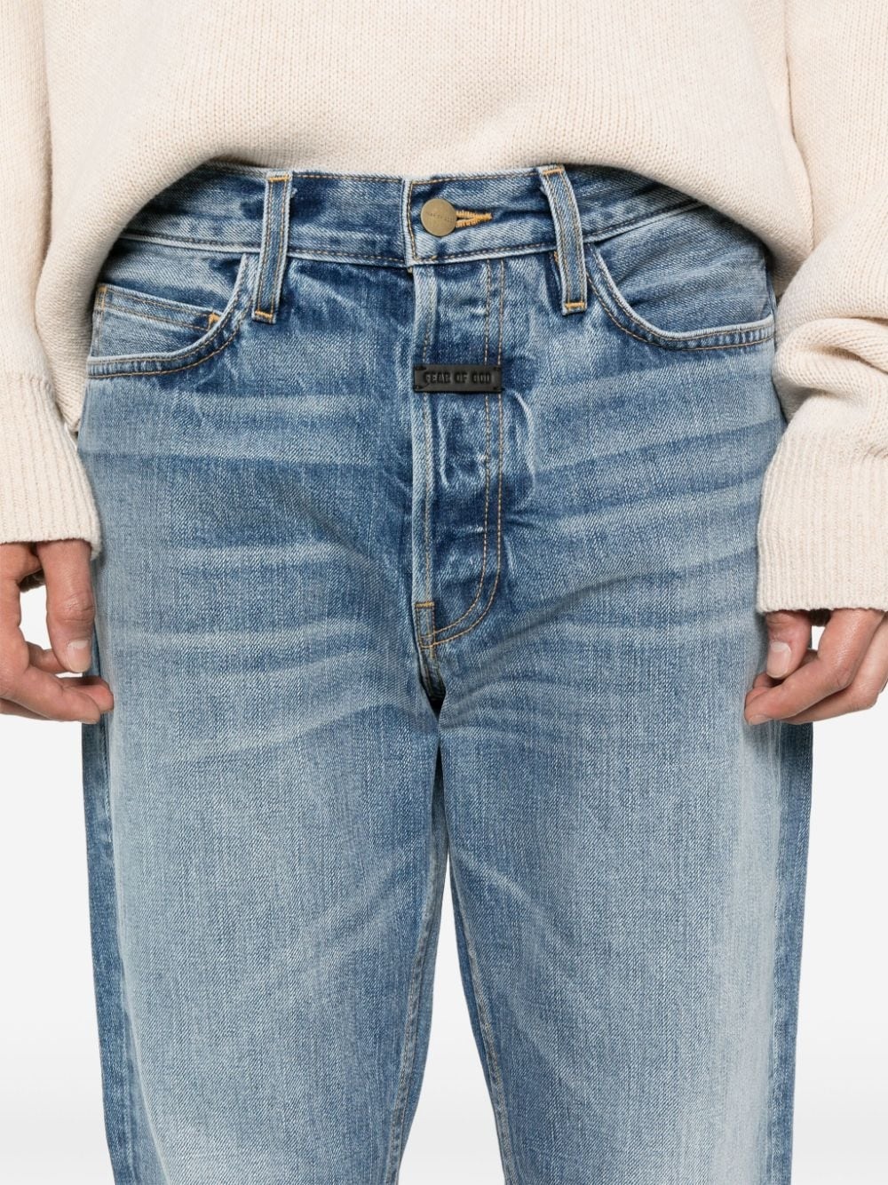 straight-leg jeans - 5