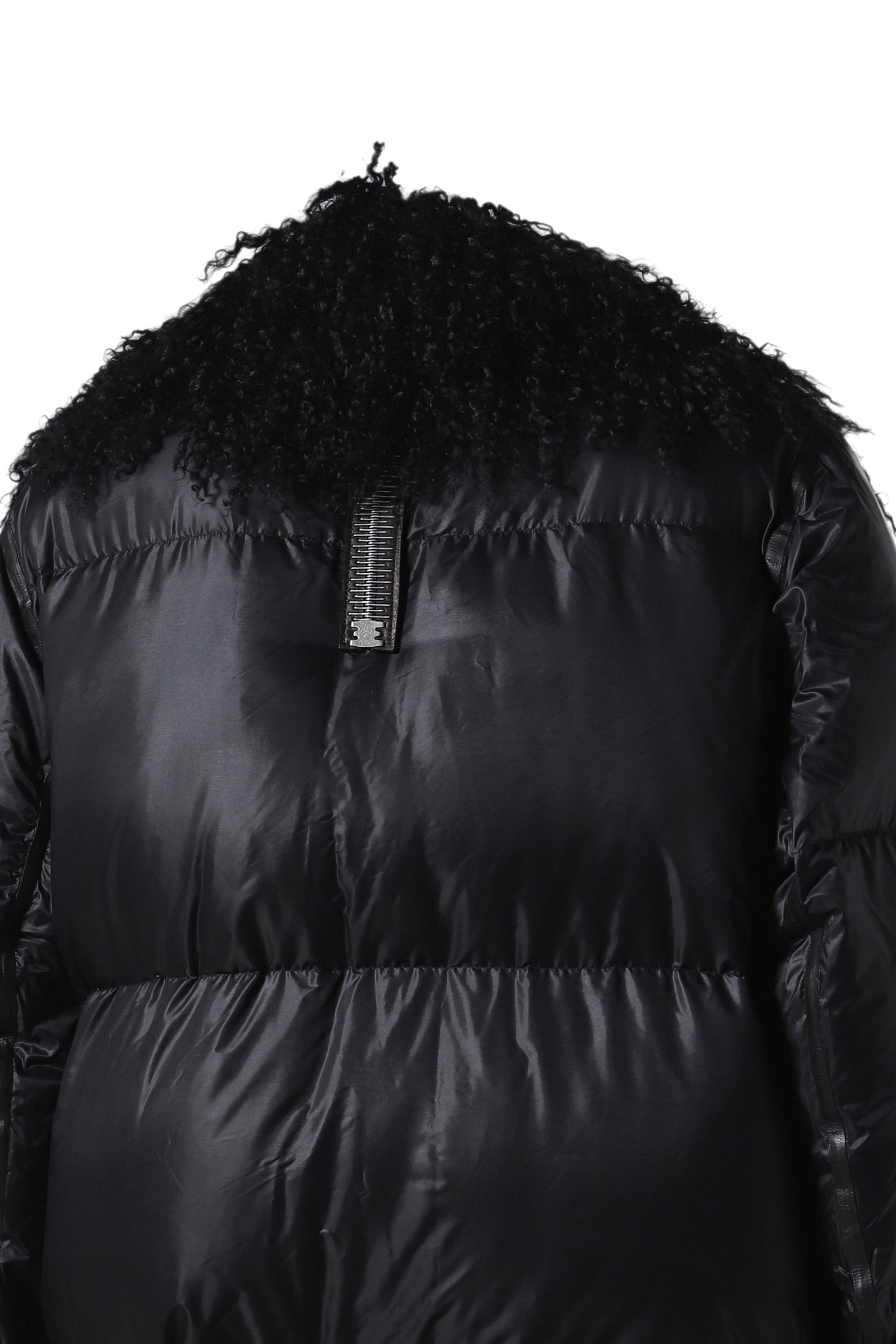"ARROGANT" LONG DOWN JACKET / BLK - 9