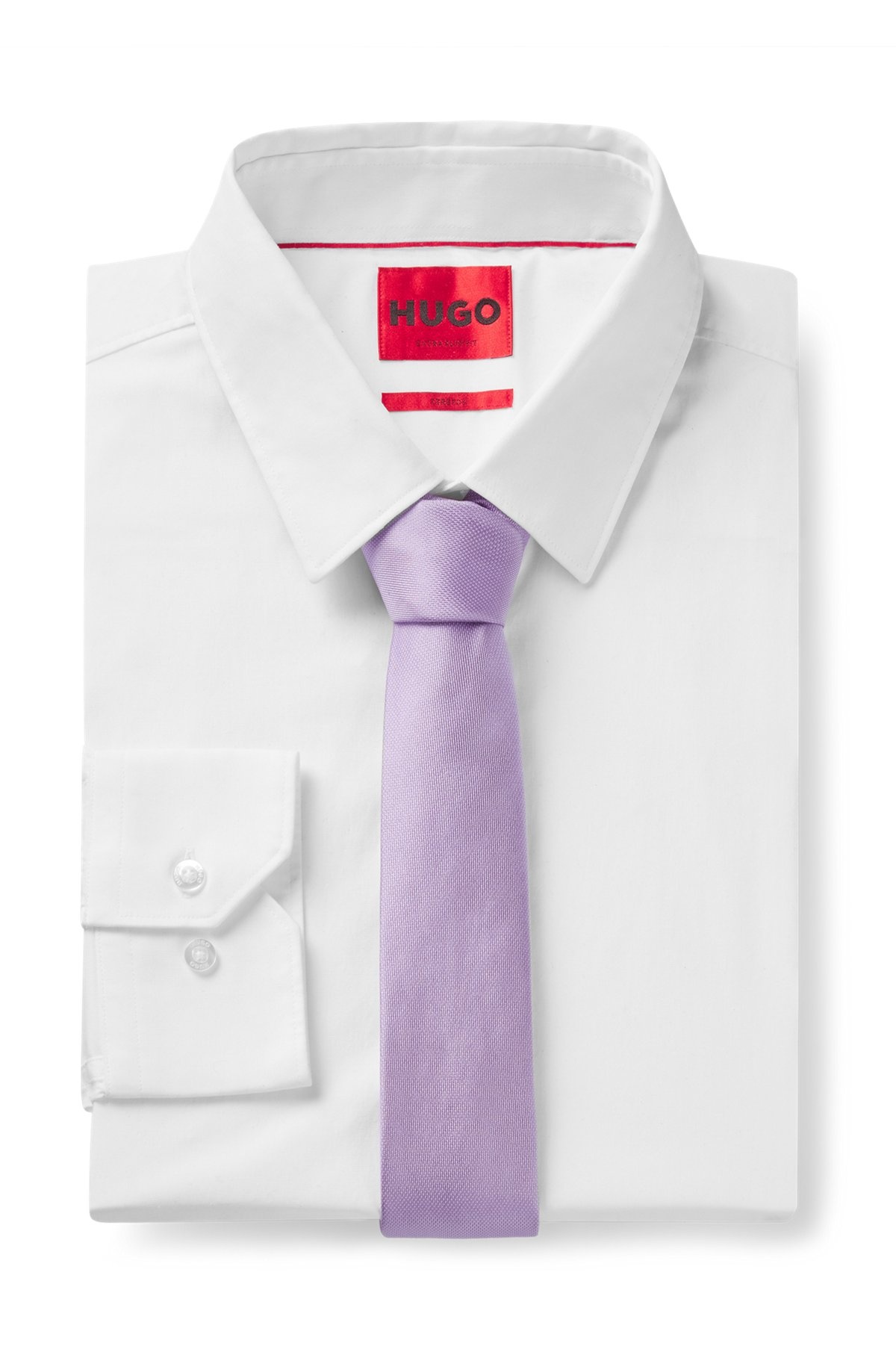 TIE IN PURE SILK WITH JACQUARD WEAVE - 3