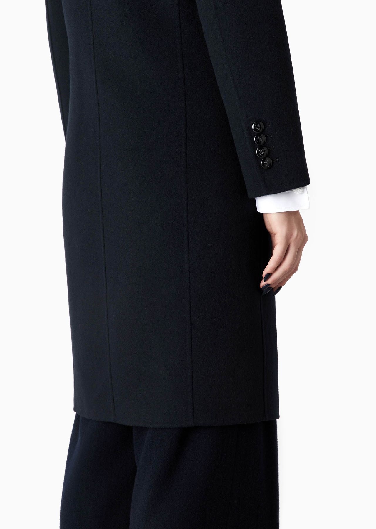 ASV double-breasted wool coat - 6