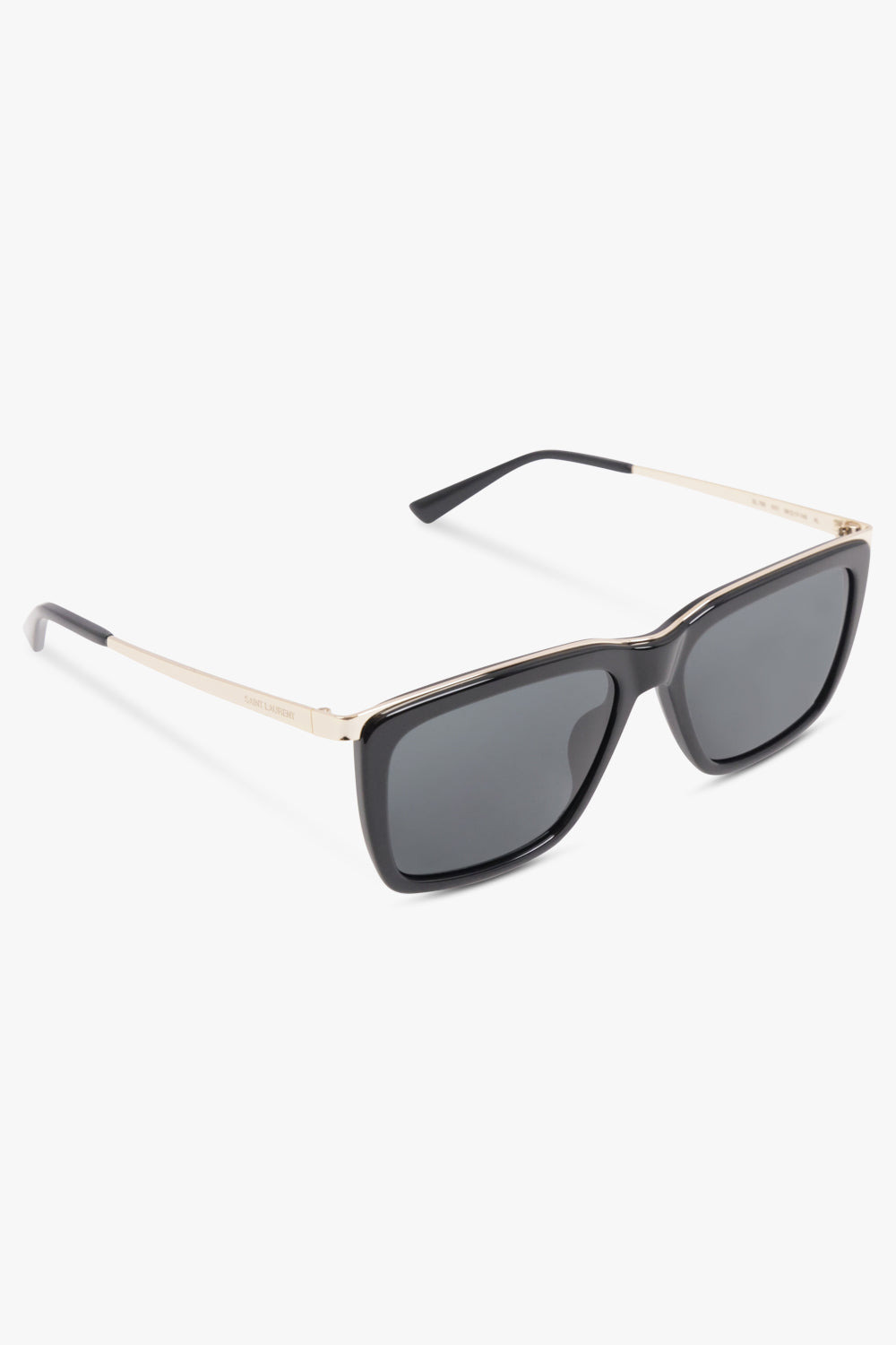 SL 765 RECTANGLE SUNGLASSES | BLACK/GOLD - 2