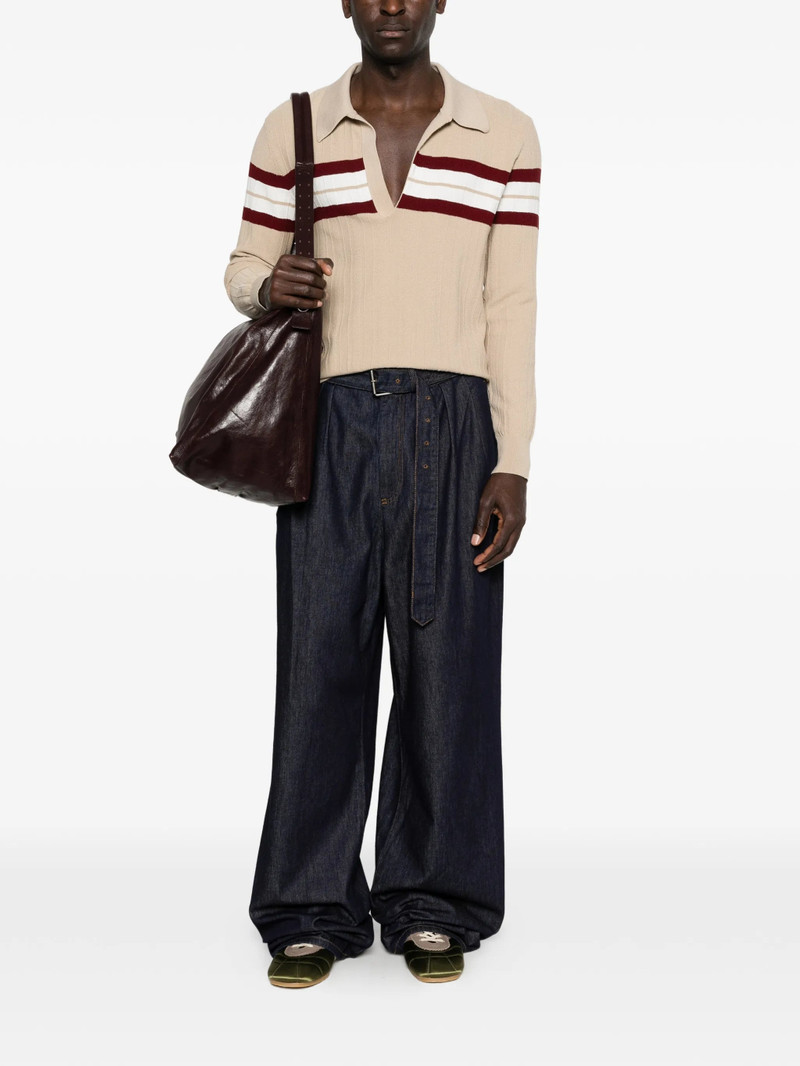 Dries Van Noten Dries Van Noten Preaches Belted Pleated Jeans outlook
