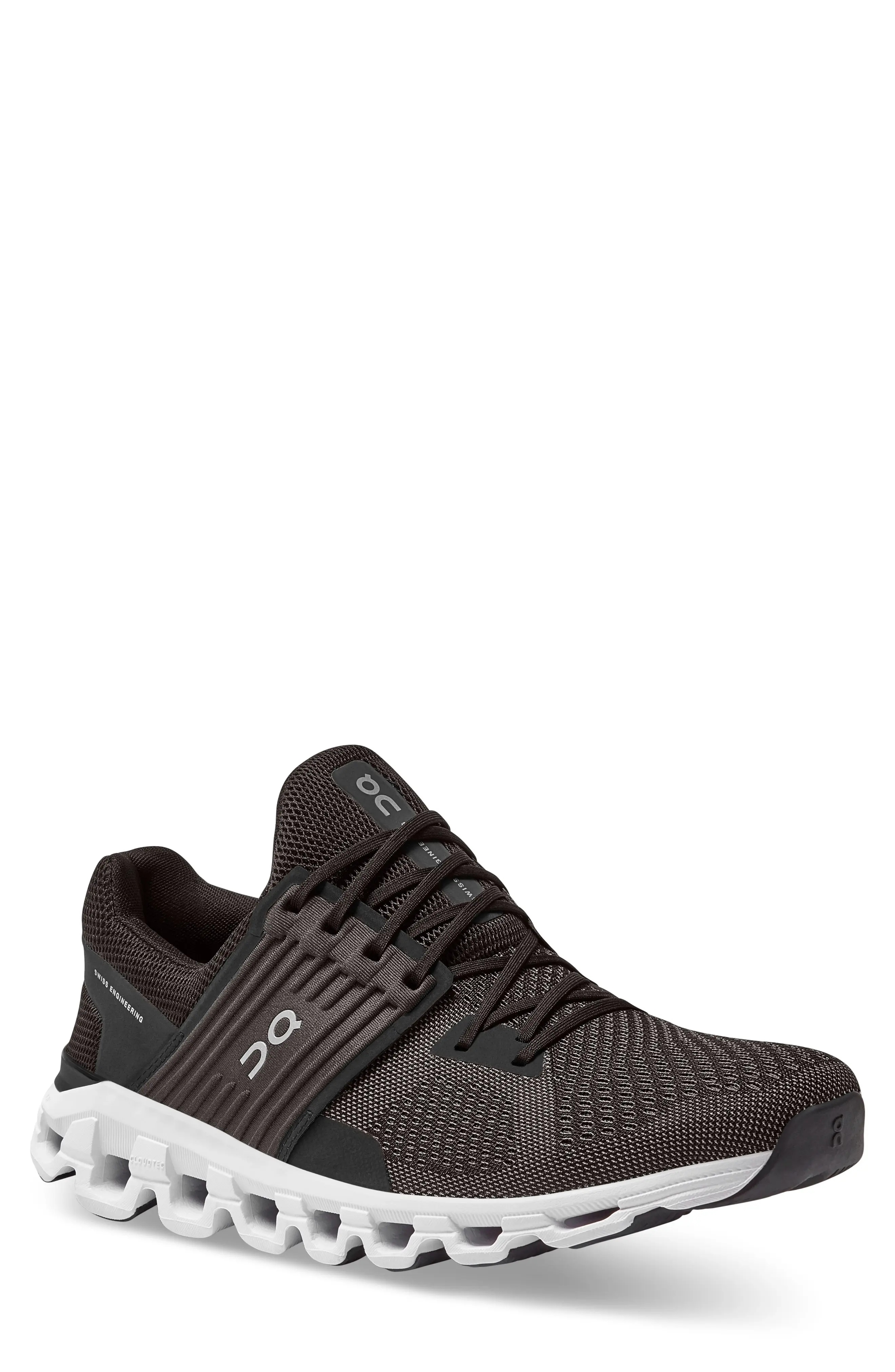 Cloudswift Running Shoe in Black/Grey - 1