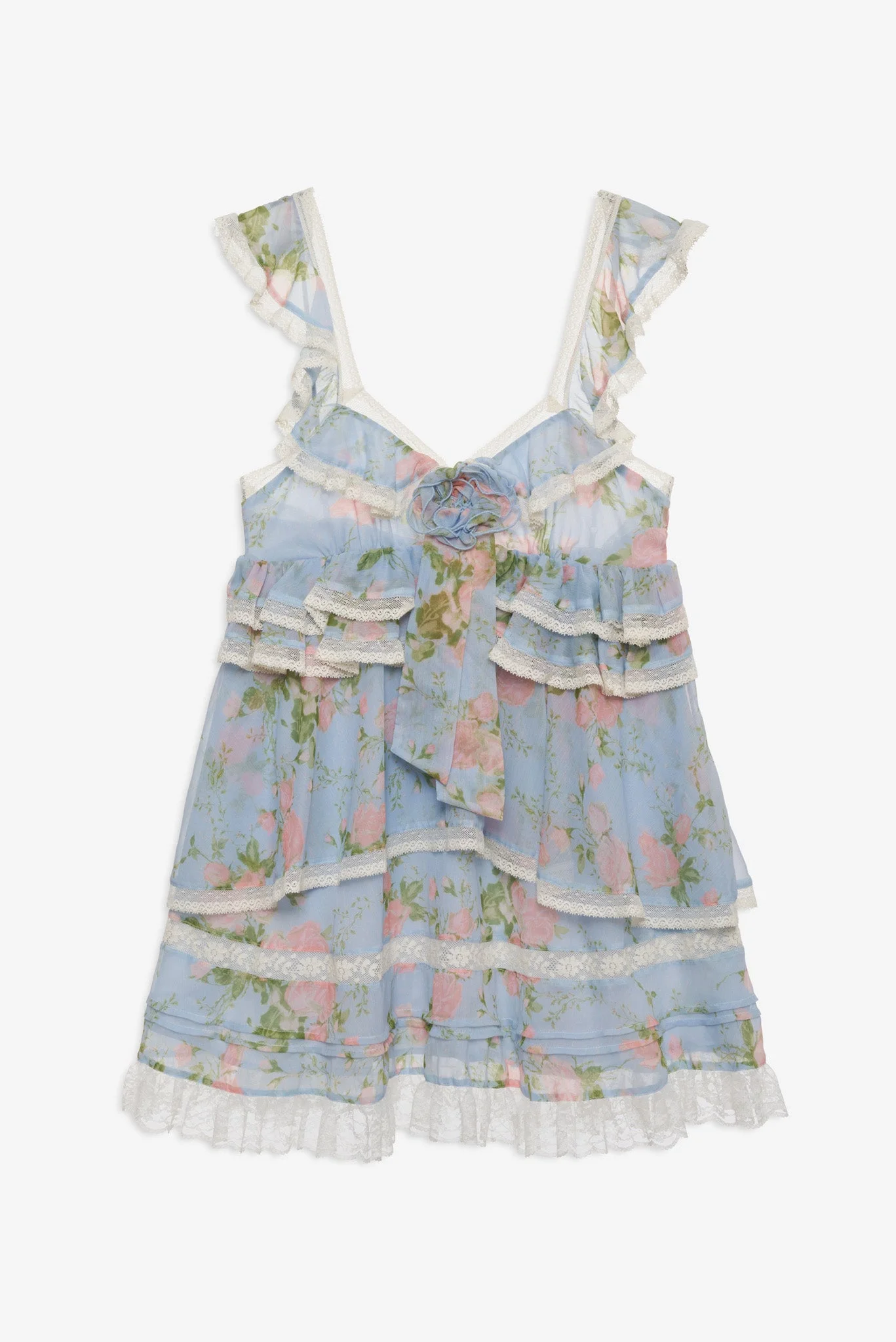 Wild Rose Mini Dress - 1