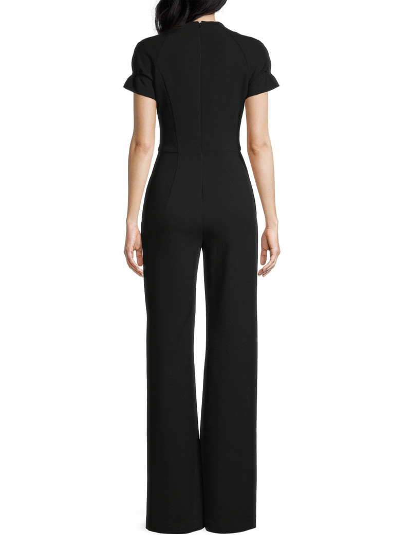 Women's Patel V-Neck Wide-Leg Jumpsuit - Black 5