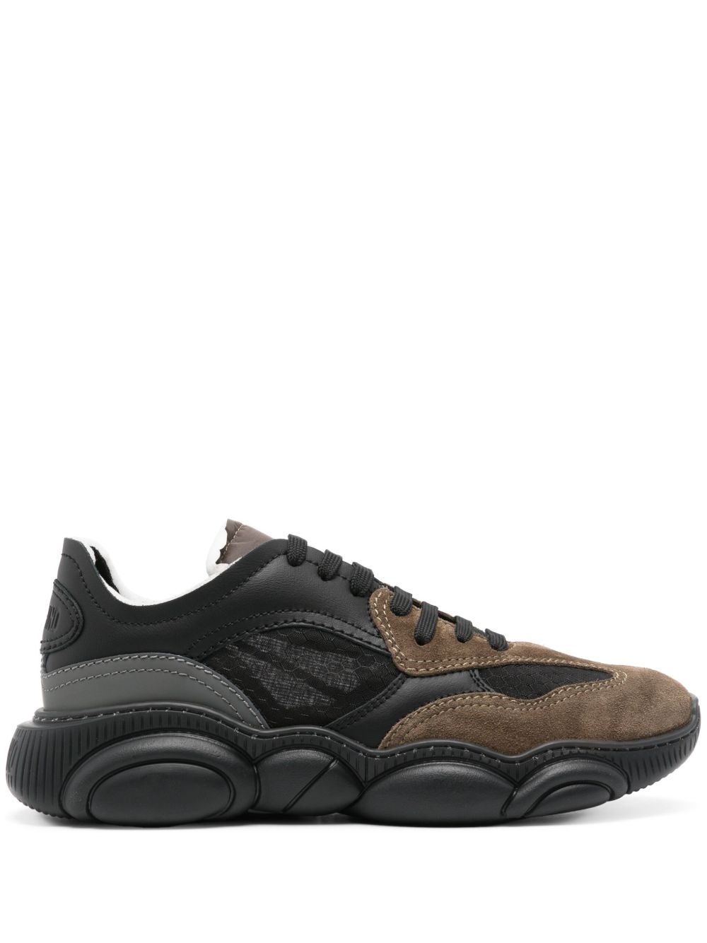 panelled sneakers - 1